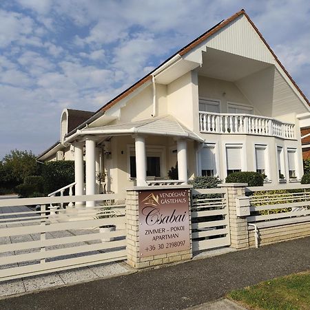 Csabai Vendégház Bük Exterior foto