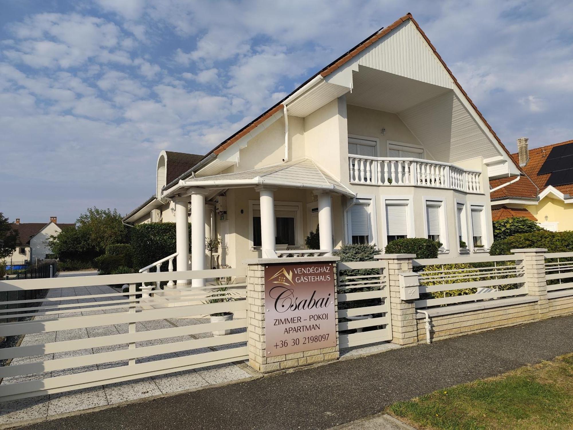 Csabai Vendégház Bük Exterior foto